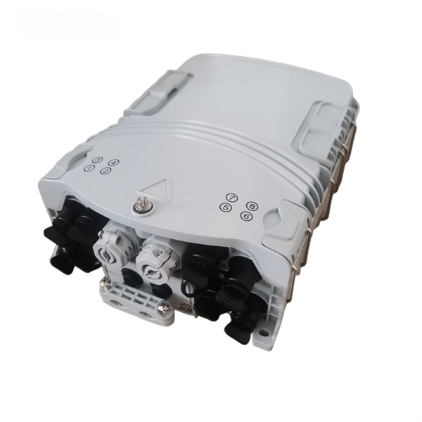How to connect fiber optic cables to a switch in a low-voltage circuit breaker