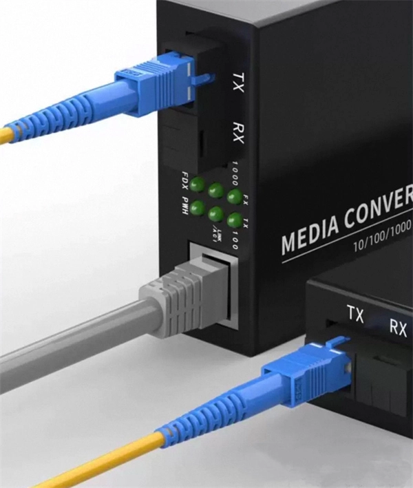 Fiber optic patch cord flange terminal box wiring
