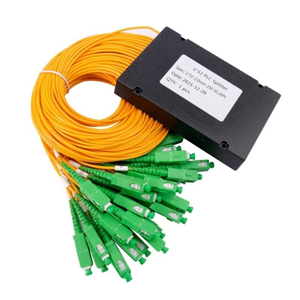 Communication tower signal fiber optic cable