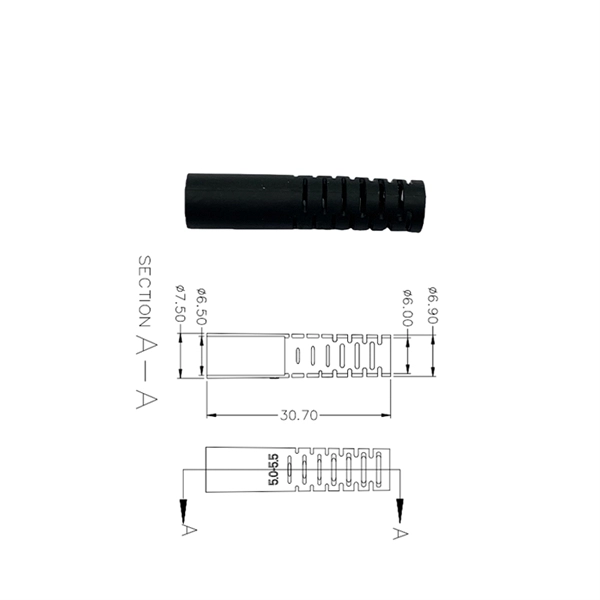 Industrial-grade 8-port gigabit wall-mounted switch