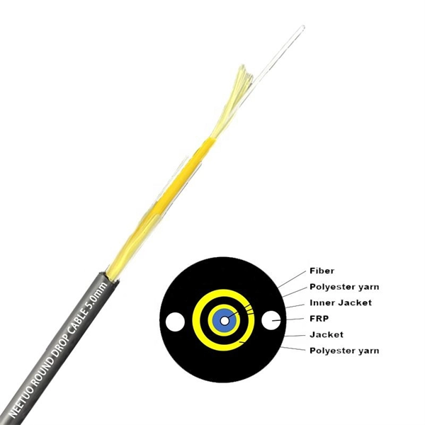 Function and role of indoor 4-core optical fiber cable