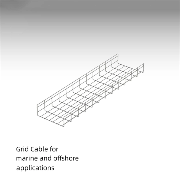 Underground cable enters the distribution box