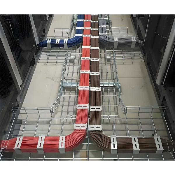 Upper layer of electrical cable tray