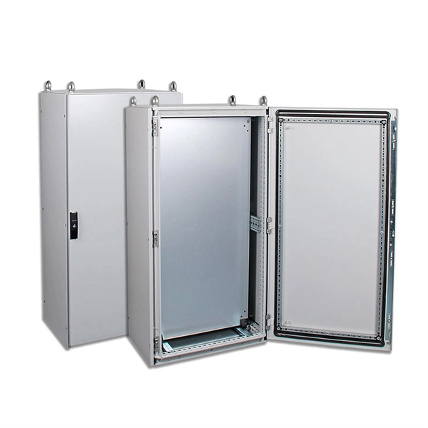 Fiber optic patch panels and cable management racks