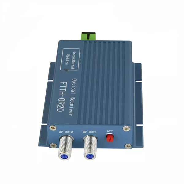 Optical cable connection to splitter